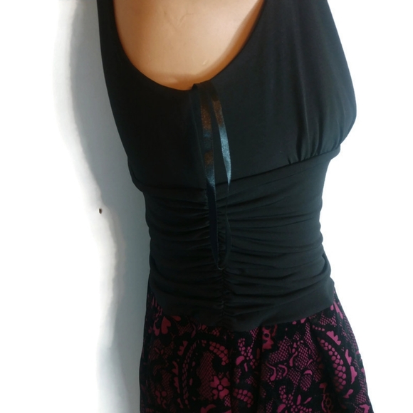 Enfocus Studio Semi formal lace drape dress - Picture 5 of 7